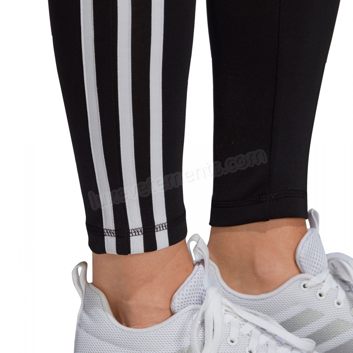 Adidas-Fitness femme ADIDAS Adidas Design 2 Move High Rise 3 Stripes Tights Long Vente en ligne - -22