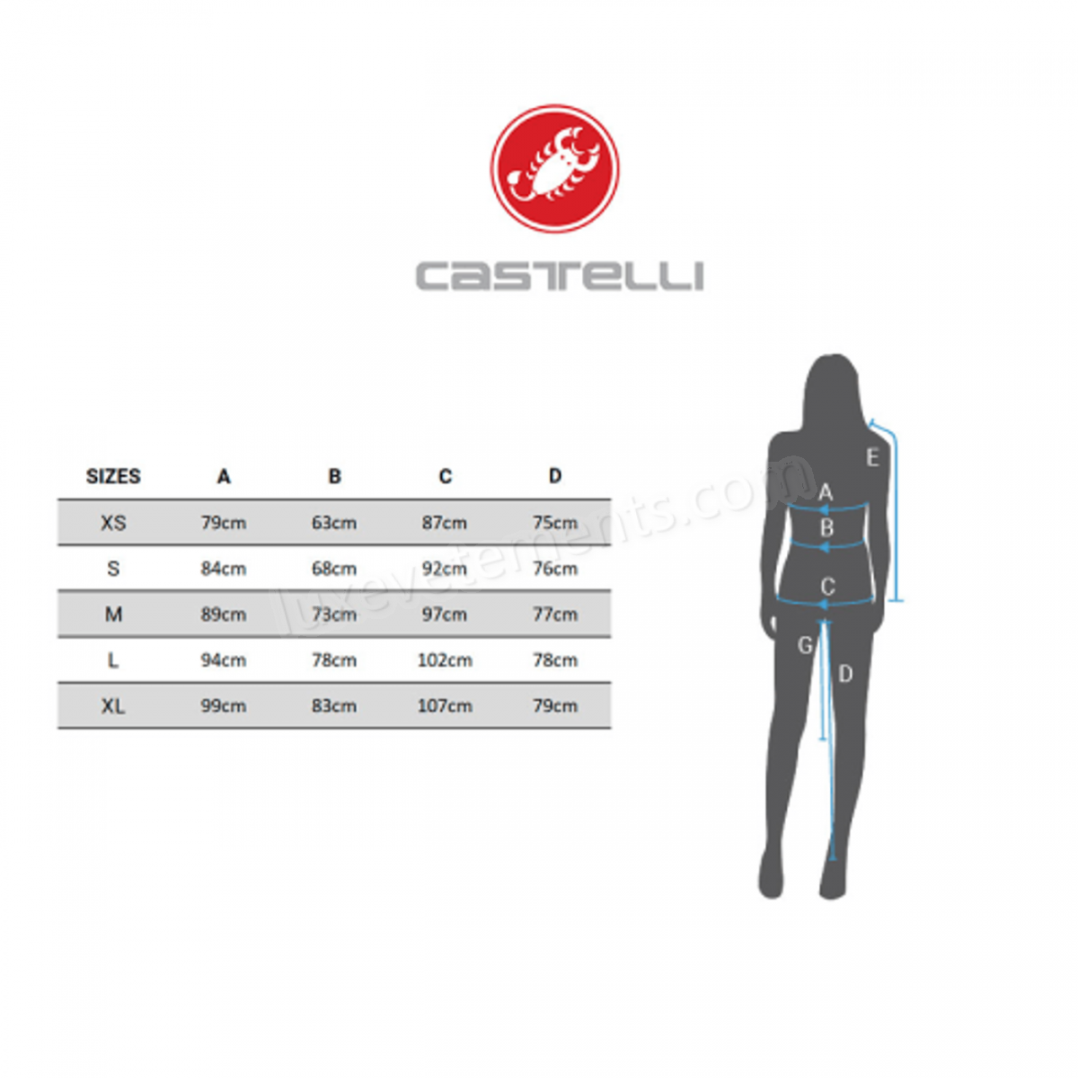 Castelli-Cycle femme CASTELLI Castelli Free Tri Vente en ligne - -3