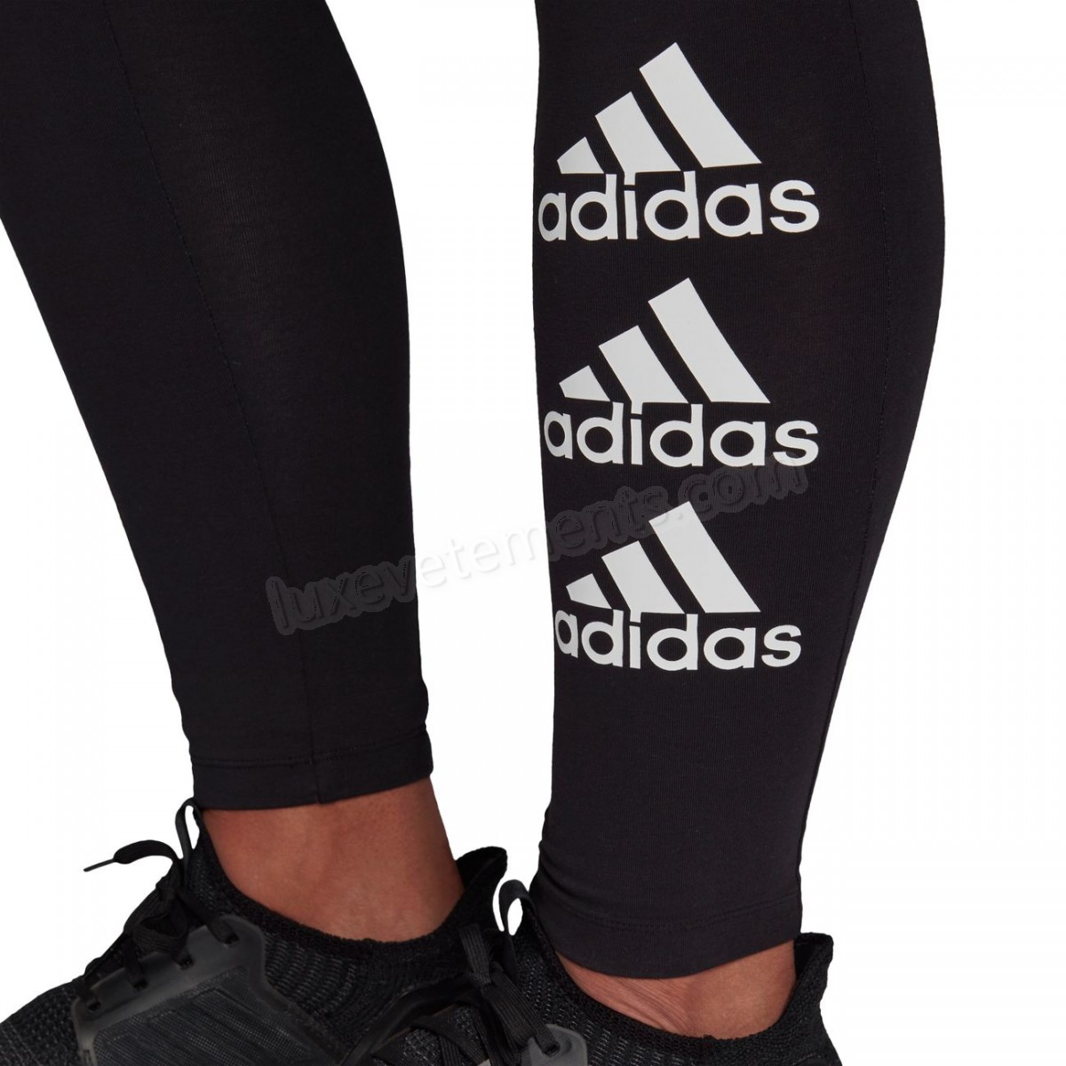 Adidas-Fitness femme ADIDAS Collant femme adidas Stacked Logo Vente en ligne - -11