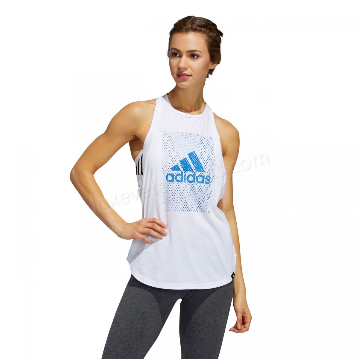 Adidas-Fitness femme ADIDAS Débardeur femme adidas Badge of Sport Graphics Vente en ligne - -2