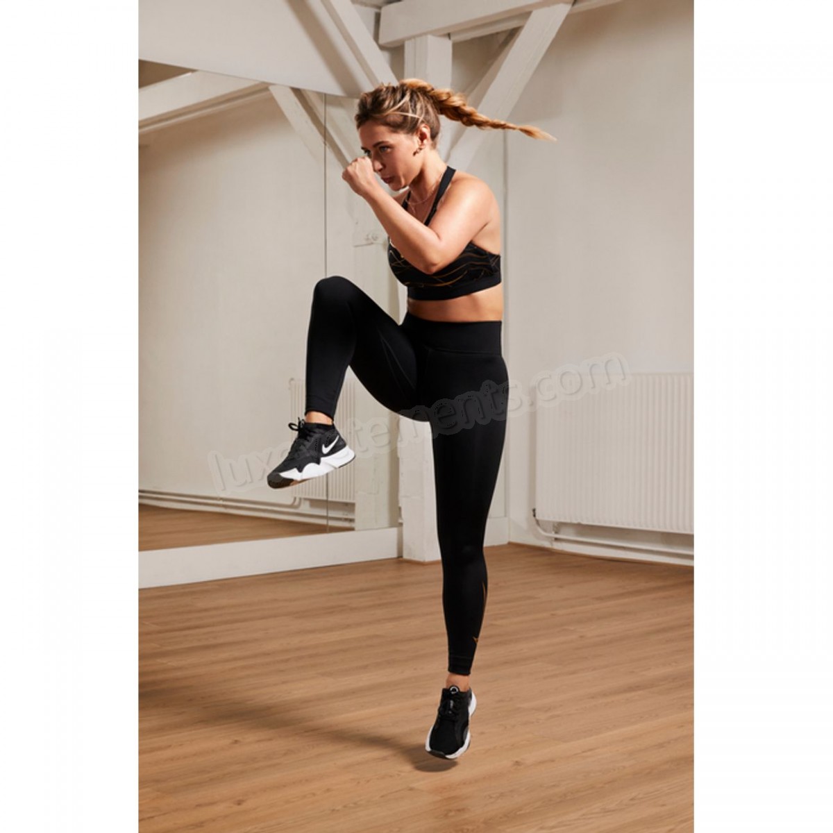 Nike-LEGGING Fitness femme NIKE Nike One Icon Clash Vente en ligne - -1