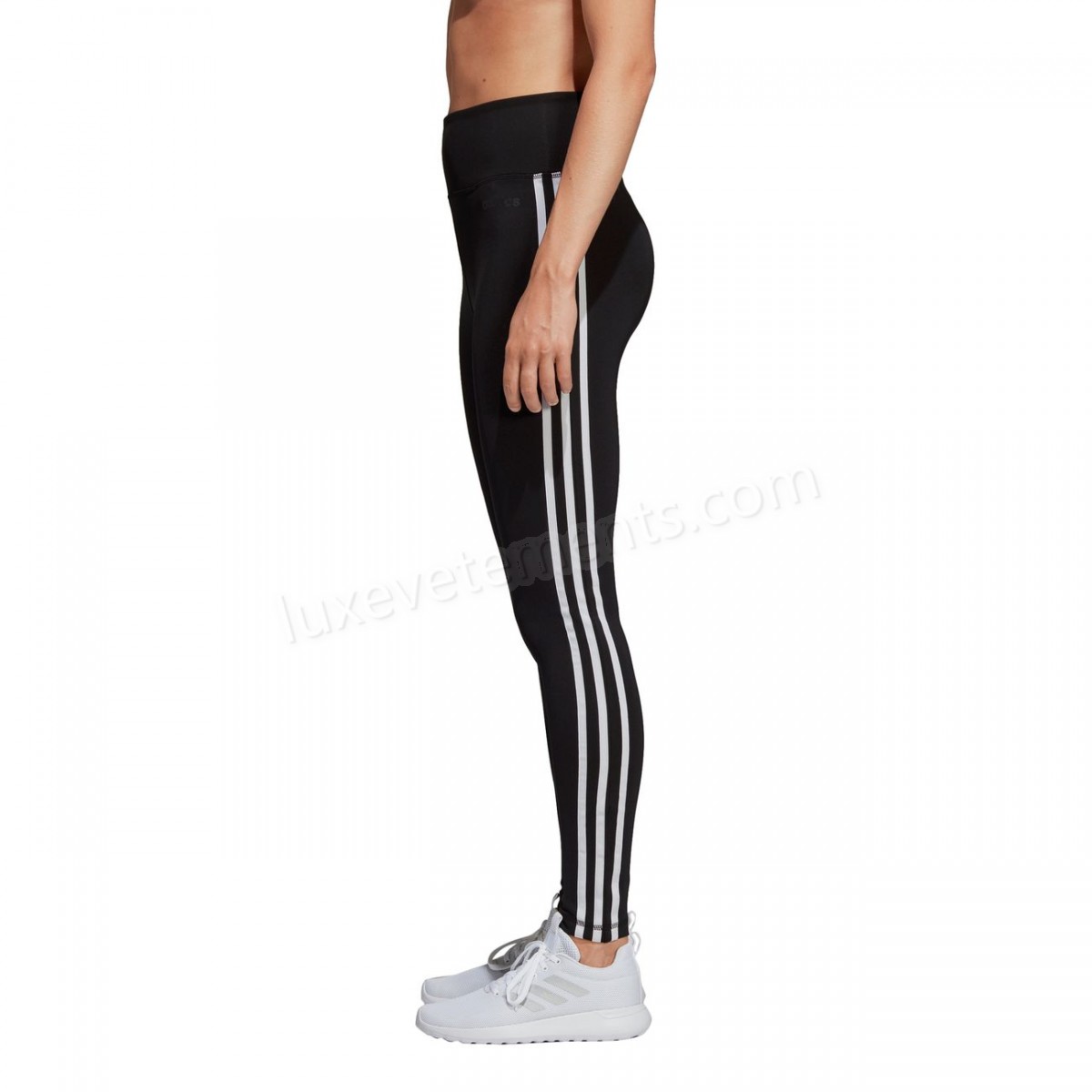 Adidas-Fitness femme ADIDAS Adidas Design 2 Move High Rise 3 Stripes Tights Long Vente en ligne - -13