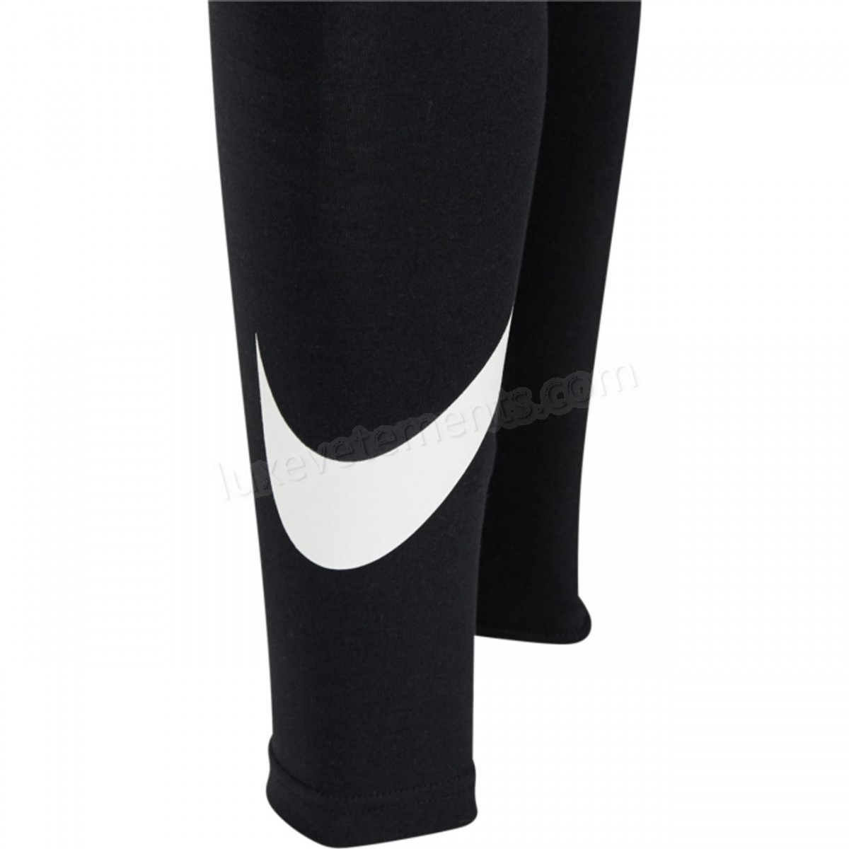 Nike-LEGGING Fitness femme NIKE CLUB LEGGING-LOGO 2 NOIR Vente en ligne - -2
