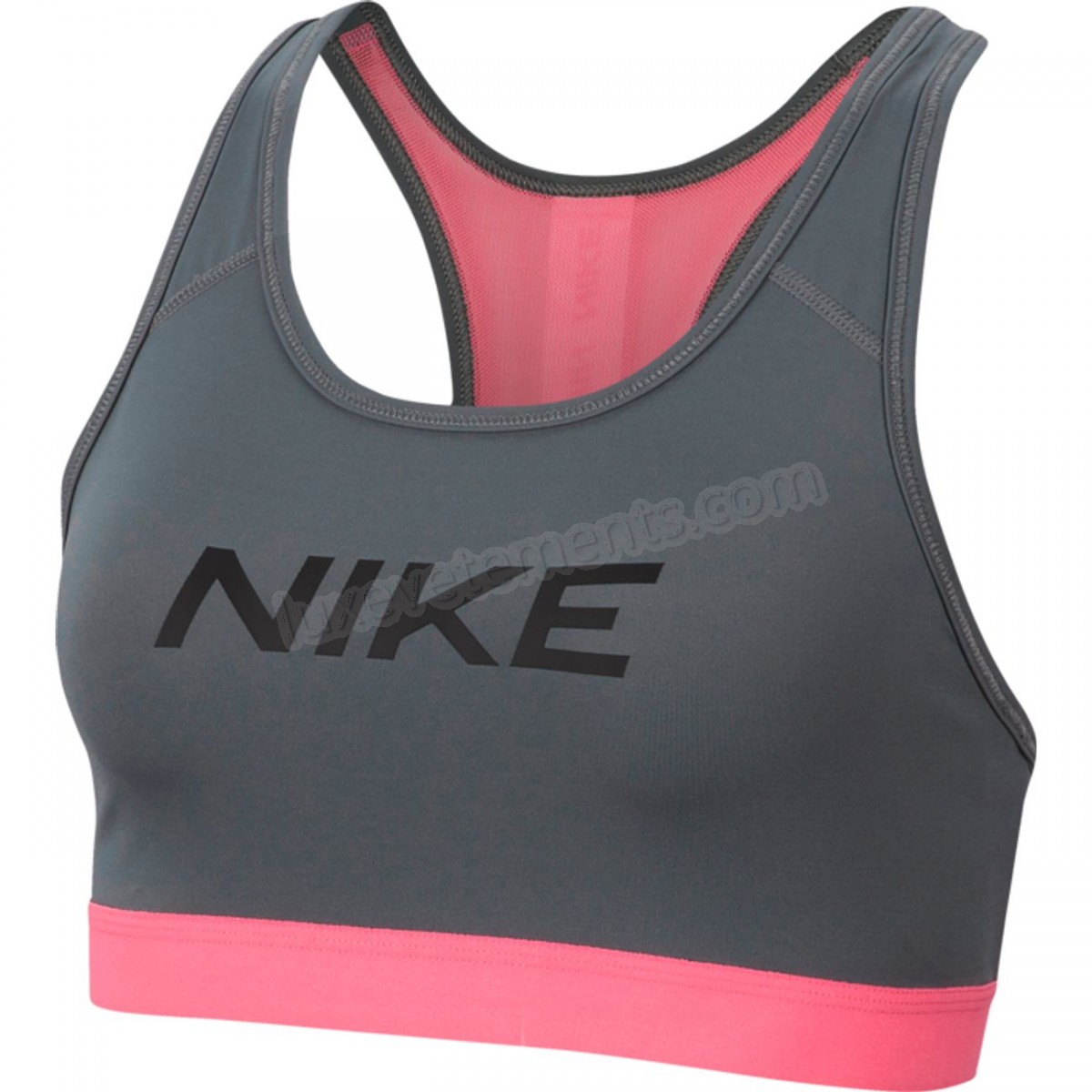 Nike-BRASSIERE Fitness femme NIKE MED BAND HBRGX NO PAD Vente en ligne - -0