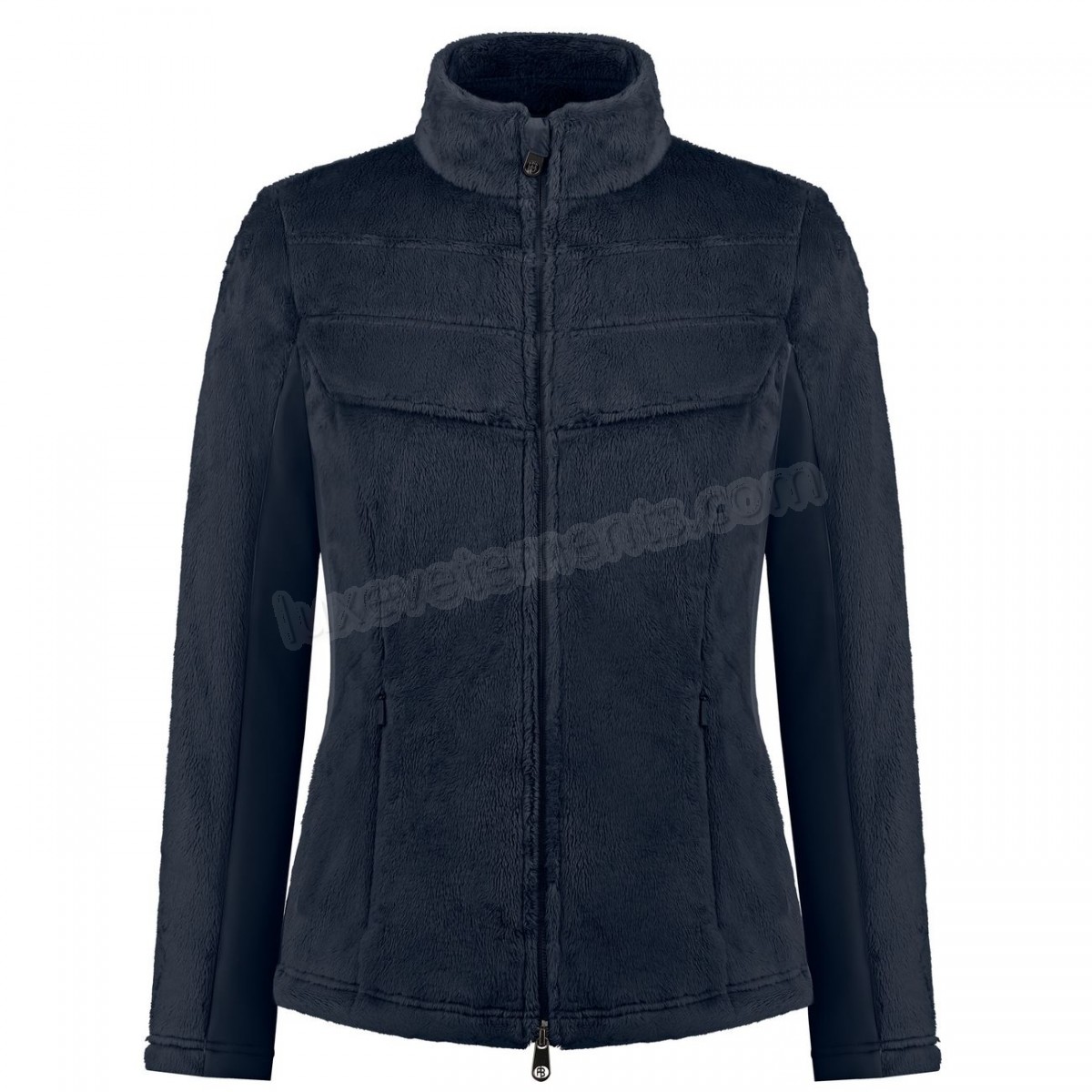 Poivre Blanc-Sports d'hiver femme POIVRE BLANC Polaire Poivre Blanc Long Pile Fleece Jacket 1603 Gothic Blue 4 Femme Vente en ligne - -0
