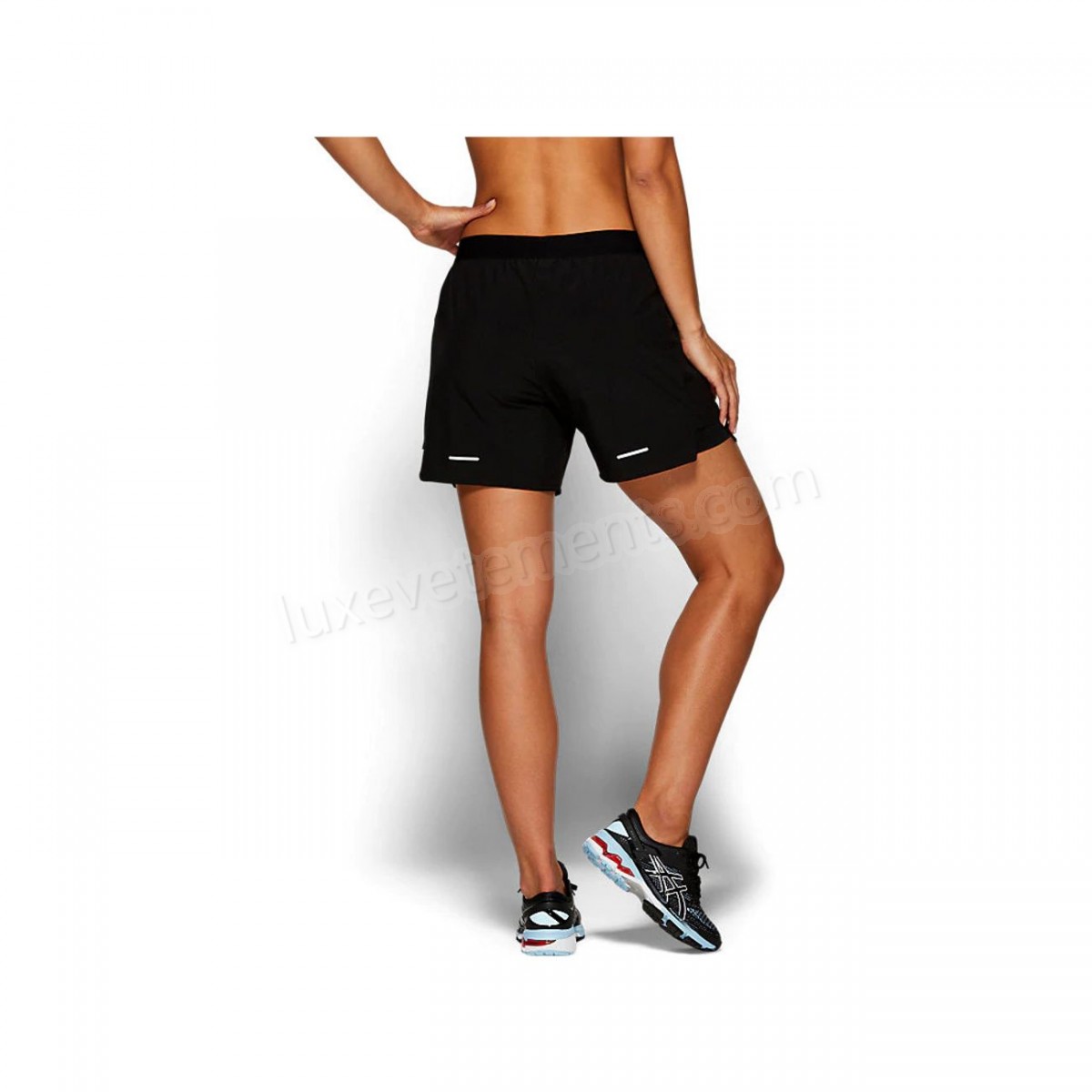 Asics-Fitness femme ASICS Short femme Asics 2 N 1 5.5in Vente en ligne - -2