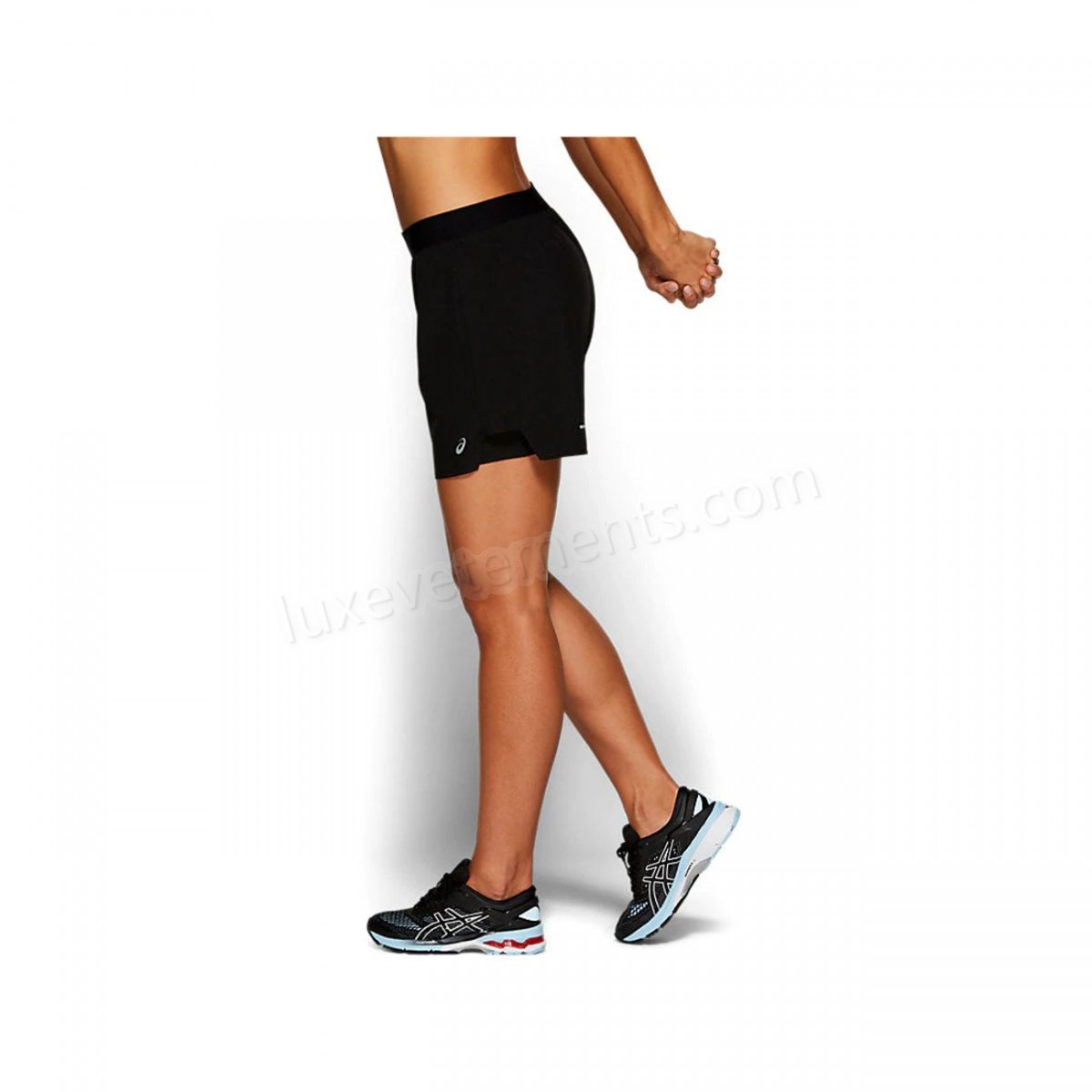 Asics-Fitness femme ASICS Short femme Asics 2 N 1 5.5in Vente en ligne - -3