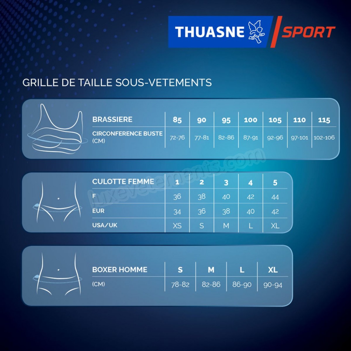 Thuasne Sport-Mode- Lifestyle femme THUASNE SPORT Brassière Top Thuasne F3 Vente en ligne - -6