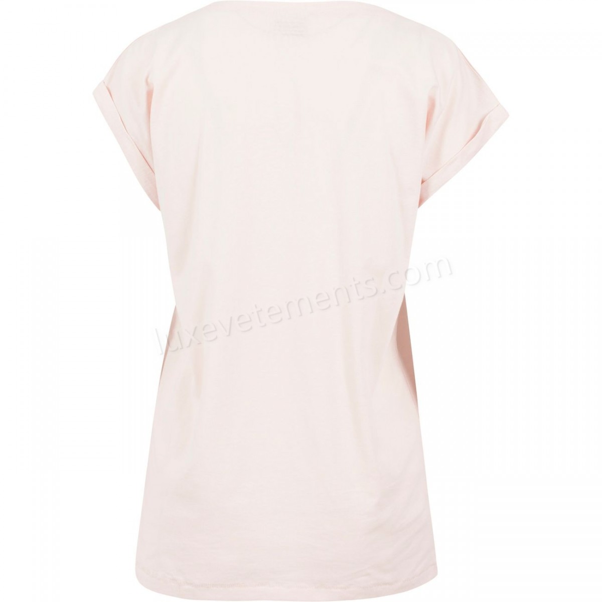 Urban Classics-Mode- Lifestyle femme URBAN CLASSICS T-shirt Rose Urban Classics Epaule Tombante Vente en ligne - -8