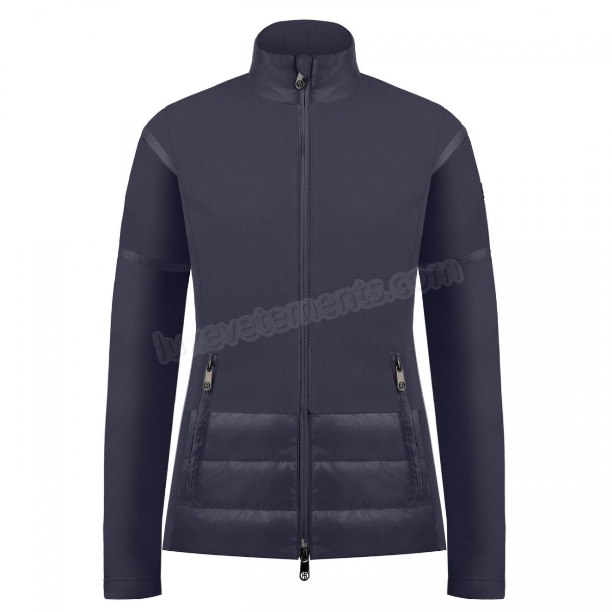 Poivre Blanc-Sports d'hiver femme POIVRE BLANC Veste Polaire Poivre Blanc Hybrid Fleece Jacket 1601 Gothic Blue 4 Femme Vente en ligne - -0