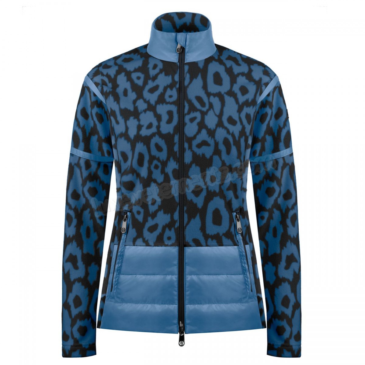 Poivre Blanc-Sports d'hiver femme POIVRE BLANC Veste Polaire Poivre Blanc Hybrid Fleece Jacket 1601 Panther Blue Femme Vente en ligne - -0