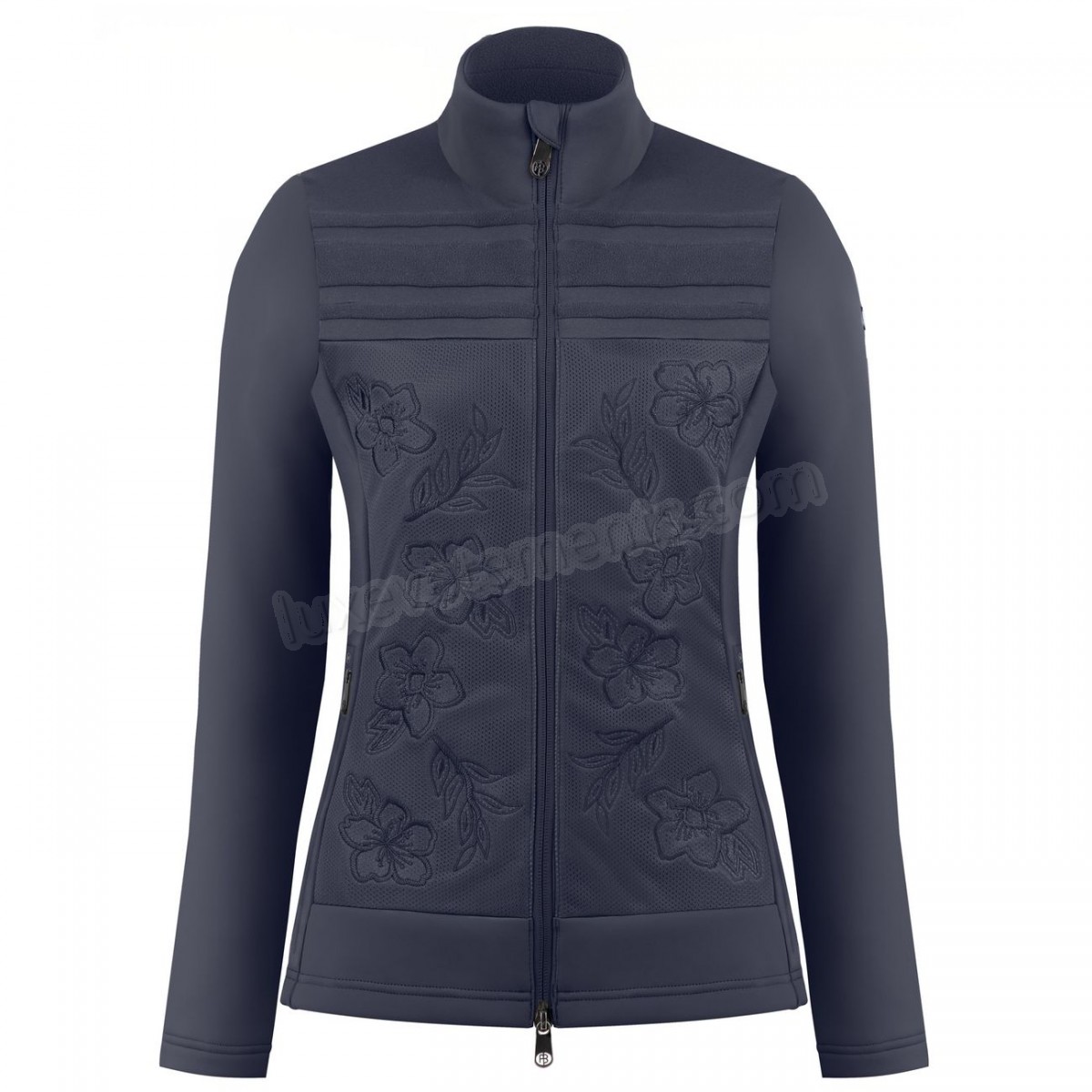 Poivre Blanc-Sports d'hiver femme POIVRE BLANC Veste Polaire Poivre Blanc Hybrid Stretch Fleece Jacket 1605 Gothic Blue 4 Femme Vente en ligne - -0