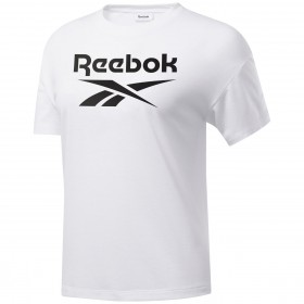 Reebok-Fitness femme REEBOK T-shirt femme Reebok Workout Ready Supremium Logo Vente en ligne