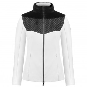 Poivre Blanc-Sports d'hiver femme POIVRE BLANC Veste En Polaire Poivre Blanc Hybrid Stretch Fleece Jacket 1600 Multico White Femme Vente en ligne