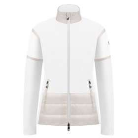 Poivre Blanc-Sports d'hiver femme POIVRE BLANC Veste Polaire Poivre Blanc Hybrid Fleece Jacket 1601 Multico White Femme Vente en ligne
