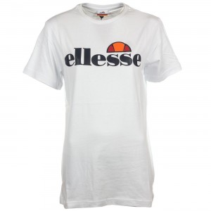 Ellesse-Athlétisme femme ELLESSE Ellesse Heritage Albany Womens Ladies Boyfriend Fashion T-Shirt Tee White - UK 12 Vente en ligne