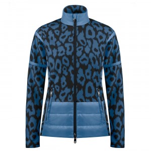 Poivre Blanc-Sports d'hiver femme POIVRE BLANC Veste Polaire Poivre Blanc Hybrid Fleece Jacket 1601 Panther Blue Femme Vente en ligne