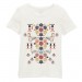 Oxbow-Mode- Lifestyle femme OXBOW T-Shirt Blanc Cassé Brodé Femme Oxbow Tasha Vente en ligne - 4