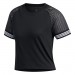 Adidas-Fitness femme ADIDAS T-shirt femme adidas 3-Stripes Ringer Vente en ligne - 2