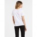 Volcom-Randonnée pédestre femme VOLCOM T-shirt Volcom Simply Daze Tee White Femme Vente en ligne - 8